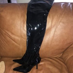ZARA HEELED KNEE HIGH BOOTS